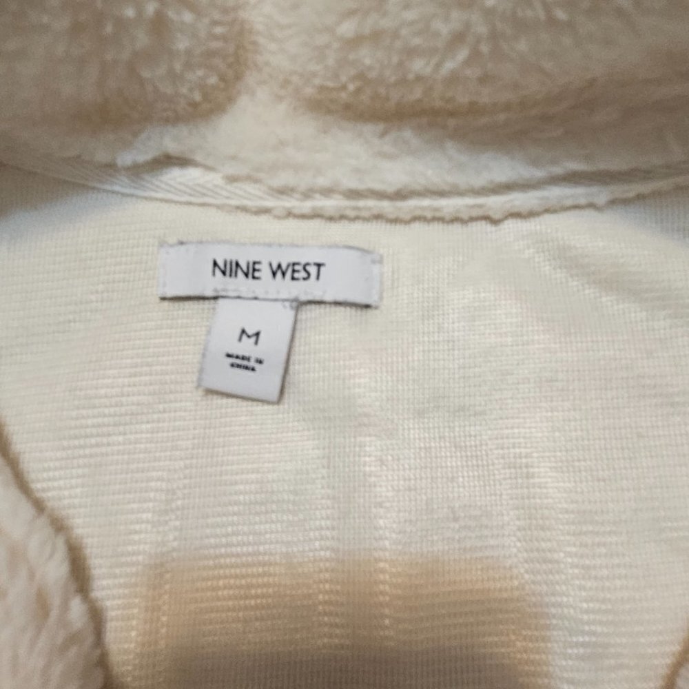 Nine West Quarter zip up sweater size Med - Picture 5 of 5